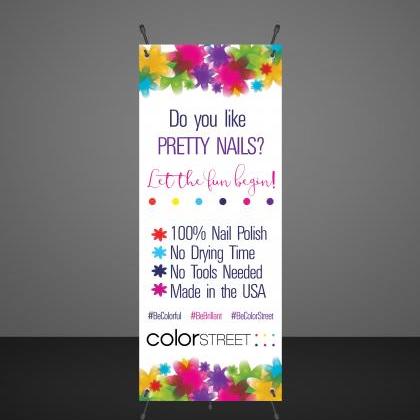Digital Color Street Nail Stylist Banner -product..