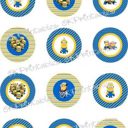 Minions (despicable Me) Cupcake Toppers,..