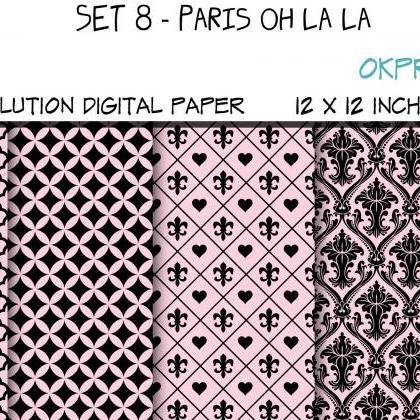 Set 008 - Paris Oh la la Digital pa..