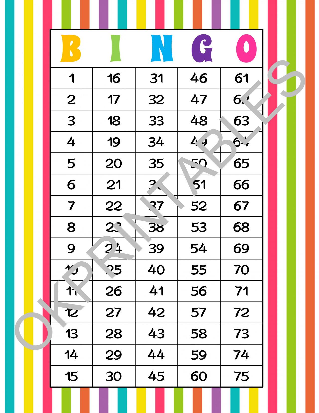30 It's Time For A Pool Party! Bingo Cards - Printable Pool Party Game ...